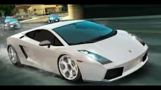 Lamborghini Gallardo Speedtrap race in NFS Most Wanted 2005