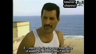 Freddie Mercury, funny interview with Gloria Maria (SUB ITA)