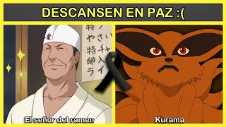 7 Personajes de "Naruto" que Lamentablemente Fallecieron en "Boruto".