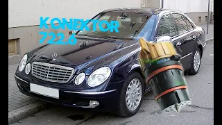 IZ GARAŽE: Mercedes W211 zamena el.konektora menjača (722.6 Transmission Connector replacement)