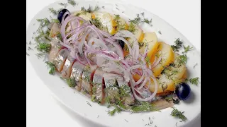 МАРИНОВАННАЯ СЕЛЕДКА ПО- ШВЕДСКИ  /SWEDISH PICKLED HERRING