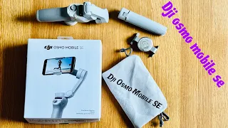 DJI Osmo Mobile SE intelligent Gimbal unboxing & first look  #gimbal #smartphonegimbal #unboxing