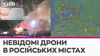 Приліт в нафтобазу Туапсе, невідомий БПЛА в Санкт-Петербурзі - неспокійний ранок на Росії