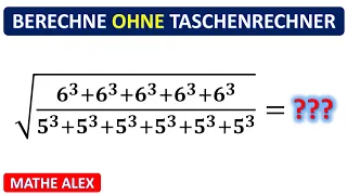 Berechne ohne Taschenrechner | Wurzelgesetze | Wurzeln berechnen | Bruchrechnung | Mathe Alex