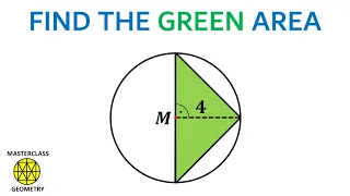 triangle in circle | area triangle | triangle area | geometry problems | Masterclass Geometry