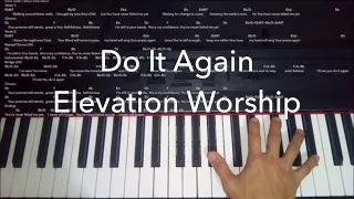 Do It Again Elevation Worship Piano Cover Chords and Melody