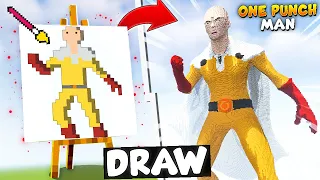 NOOB vs PRO: DRAWING BUILD COMPETITION in Minecraft [Episode 14]