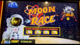 BIG, BAD LOSS: $62 spins on Moon Race Lightning Link slot sent me into outer space! #slots #loser