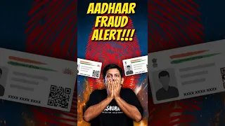 Aadhaar Bank Fraud Spike!! |How to save yourself!? #aadharcard #onlinescamalert #bankfrauds