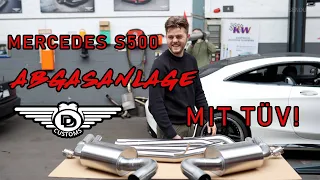 WIEDER S500 & IMMERNOCH LEGAL - DD Exhaust Abgasanlage mit TÜV