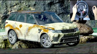 Rebuilding A Land Rover Range Rover Sport SVR - Forza Horizon 4 (Steering Wheel + Shifter) Gameplay