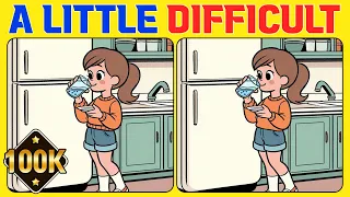 🧠🧩Spot the Difference | Brain Workout 《A Little Difficult》