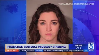 Woman sentenced to probation after fatally stabbing boyfriend