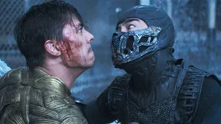 Mortal kombat cole young and scorpion vs sub-zero fight scene (Final battle )  Movie clip