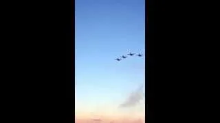 Ravens Fly over 9 10 12