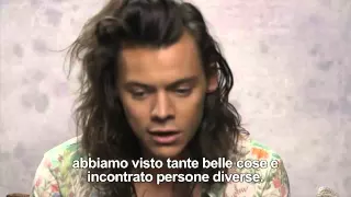 One Direction interview CORRIERE TV