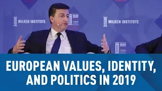 European Values, Identity, and Politics in 2019