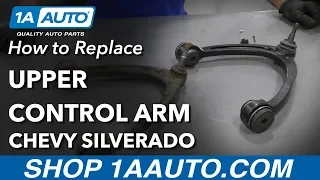 How to Replace Control Arm with Ball Joint 07-15 Chevy Silverado 1500