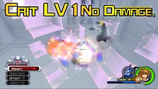 Cavern of Remembrance No Damage (Level 1 Critical Mode) - Kingdom Hearts 2 Final Mix