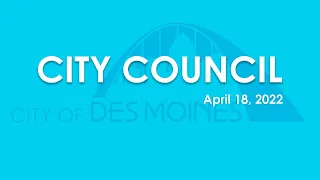 4-18-22 City Council