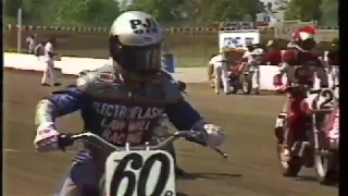 Wayne Rainey on Mert's XR750 1985. Thanks, Peter Starr.