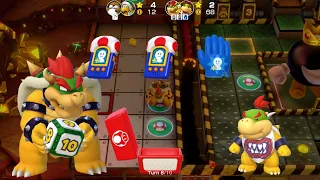 Super Mario Party | Bowser & Bowser Jr. vs Monty Mole & Hammer Bro #24 Turns 10 (Player 2)