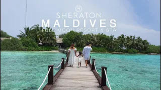 Sheraton Maldives Full Moon Resort & Spa | Family Holiday in a Relaxing Paradise (Part 1)