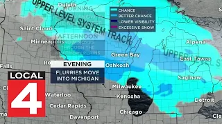 Tracking freezing rain, flurries this week in Metro Detroit: What to expect