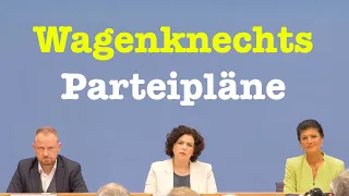 BPK: Sahra Wagenknecht über ihre neue Partei - 23. Oktober 2023