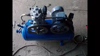 Самодельный компрессор воздуха - Homemade air compressor