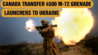 Canada transfer 4500 M-72 grenade launchers to the Ukrainian Armed Forces