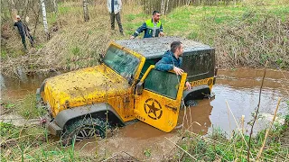 OFF ROAD SUBARU поехал вслед за JEEP и УАЗ  МУЖИКИ НЕ ОЖИДАЛИ такого на бездорожье