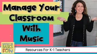 3 Ways I Use Music As My Co-Teacher During the Morning Routine in Kindergarten and First-Grade