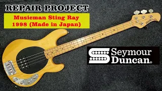 Reparasi Musicman Sting Ray & Seymour Duncan Bassline