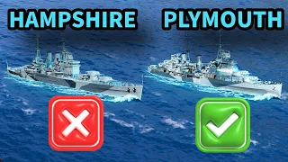 Hampshire has One HUGE Problem in World of Warships Legends