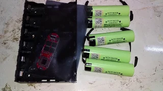 Grand ДА-18У замена батарей на реальные 18 вольт и 3200mAh и замена BMS