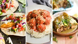 10 Excellent Meaty Vegan Recipes | YES they taste like meat!