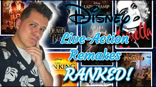 All 23 Disney Live-Action Remakes RANKED! (w/ The Little Mermaid)