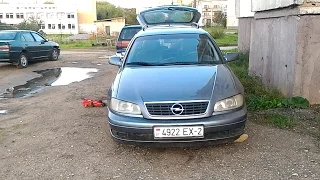 Замена заднего ступичного подшипника. OpelOmega B. Rear wheel bearing replacement.