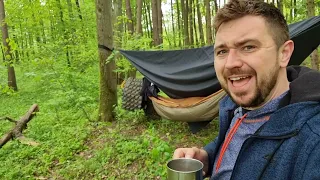 Bushcraft level 0,5 - czyli pierwsza samotna noc w lesie