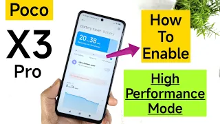 Poco X3 Pro High Performance Mode How to Enable After Miui 13 Update 🔥🔥🔥