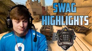 CS:GO - Swag Highlights at cs_summit (Fragmovie) #FreeBrax #FreeIBuyPower