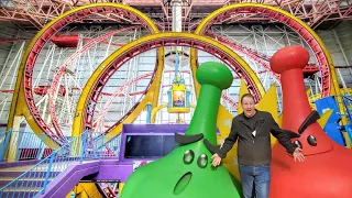 GALAXYLAND POWERED BY HASBRO | Theme Park Tour 2022 | West Edmonton Mall