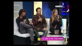 La Oreja de Van Gogh - Entrevista CM (Argentina 2014)