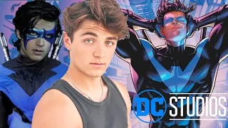 Asher Angel Teases Casting as Dick Grayson Nightwing in James Gunn’s DCU Batman & Teen Titans Movie?
