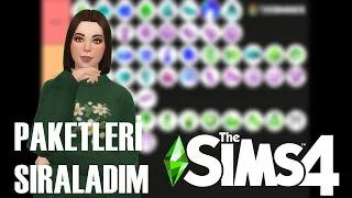 The Sims 4 Paketlerini Sıraladım