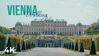 Vienna | Austria | Europe 2022 Walk: Schloss Belvedere | 4K HDR