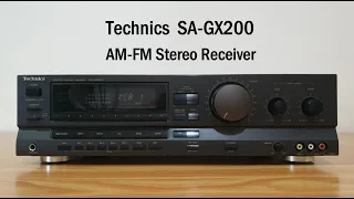 Technics SA-GX200 - AM-FM Stereo Receiver