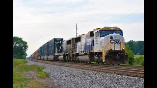 July 2023 CSX Garrett Sub Trains