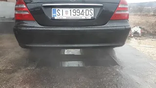 Mercedes e320 sound w211 no cat